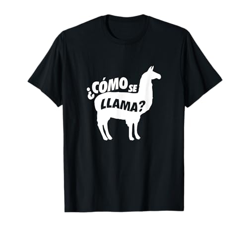 Como Se Llama Animal Lover Camiseta divertida Camiseta