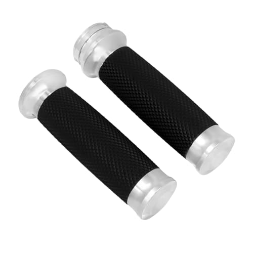 Poignées de guidon moto 1" finition robuste pour Sportster et Dyna