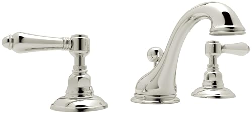 Rohl C-Spout Widespread Bathroom Sink Faucet