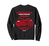 Vintage American Motorcycle Indian old bikers Sweatshirt