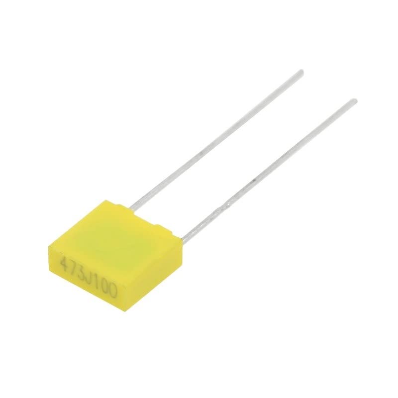Condensateur de correction 47NF 100V pas 5mm en film plastique pour circuit électronique