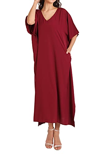 Image of Miss Lavish London Women's Kaftan- Kaftan Dress for Casual, Party, Evening, Vacation and Everyday Wear