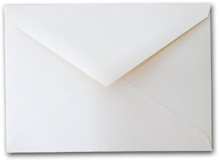 Bulk Discount A-2 Baronial Flap Envelopes - White - 250 Pack - Great for DIY Mailings, Printing, Invitations, Notecards, RSVP, Etc.