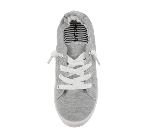 Image of Soda Flat Women Shoes Linen Canvas Slip On Sneakers Lace Up Style Loafers Zig-S