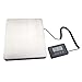 XLAHD Paket Schwere Digitale Versandwaage Mehrzweckwaage Große Edelstahl Waage Gepäckwaage 180 kg / 100 g Premium Edelstahl elektronische Kochwaage