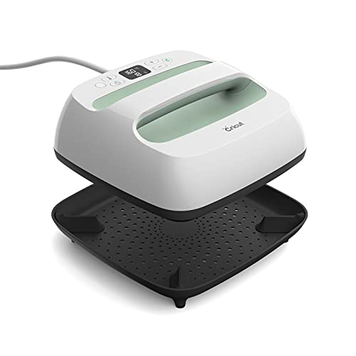 Image of Cricut EasyPress 2-9 in x 9 in Heat Press - Heat Transfer Machine for T-Shirts, Tote Bags, Baby Clothes, Decor, & More - Easy to Use - Mint