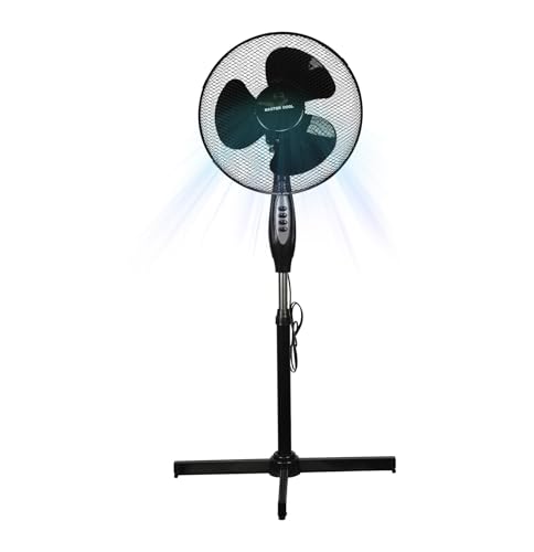 A2Z 16 Inch Pedestal Fan Oscillating Cooling Appliance with 3 Speeds