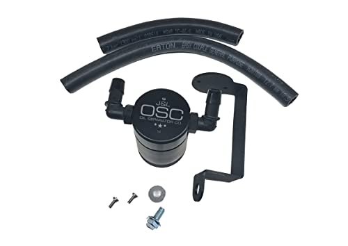 J&L Oil Separator Co. 3.0 Oil Catch Can 3061P Compatible wit...