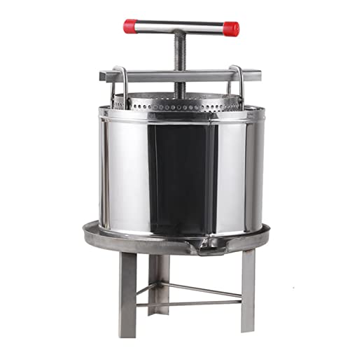 ZHIRCEKE Manuelle Honigschleuder Mit T-Förmigem Griff, Wabenspinner Aus Edelstahl Bienenzuchtausrüstung…