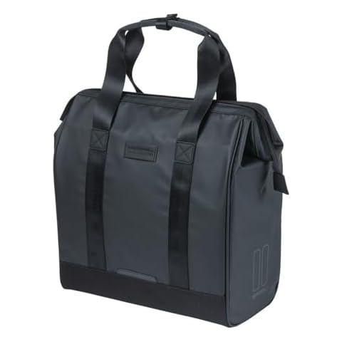 Basil Grand Bicycle Shopper Black 23L Cover