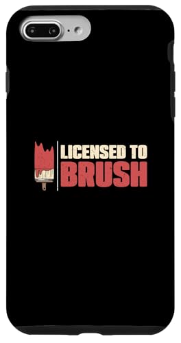 Brush House Painting Funny Professional Painter CZX擾ς X}zP[X iPhone 7 Plus/8 Plus p