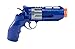 REKT Jury Revolver Foam Dart Blaster Pistol Gun, Blue