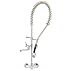 Produktbild Uzman-Versand Wand-Geschirrbrause mit Wasserhahn, Mischbatterie, Gastrobrause, Handbrause Mischbatterie Mischarmatur Armatur Brause Gastronomie Gastro Wandarmatur Spülbrause Pendelbrause