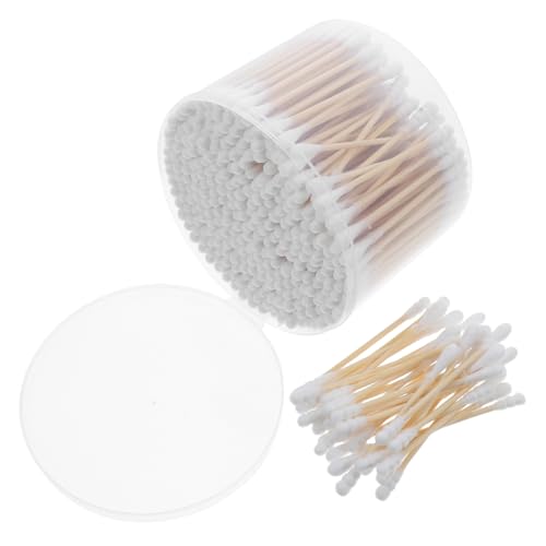 Zerodeko 500 Hisopos De Algodón Para Limpieza De Oídos Hisopos Para Máquina De Coser Hisopos Para Sombra De Ojos Hisopos Para Bebés Hisopos De Seguridad Para Bebés Artículos De