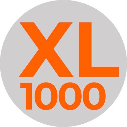 Image of 1st Choice Orange 6 mil Nitrile Disposable Gloves Diamond Grip XL 1000