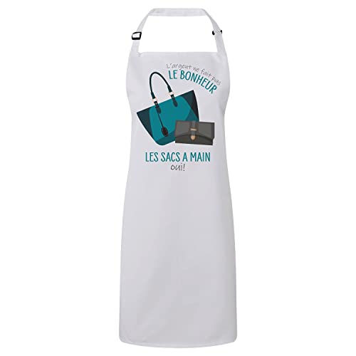 Tablier cuisine premium cadeau idéal mode humour sac à main