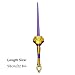Anime Sword Cosplay Scalable Prop Replica Costume Sword Cosplay,Fantasy Accessory,Halloween Costume (Purple-Scalable)
