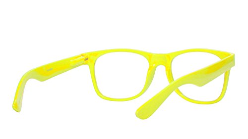 Classic Buddy Sunglasses, Clear/Yellow3