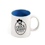 NA Tasse - Tasse Mit Spruch:Chuck Norris Geprüft¡ Geschenk Geburtstag Kaffee Becher Tasse T Keram Arbeit Chef Büro Tasse à café drôle 11oz