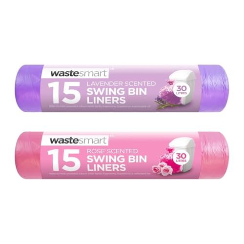 Wastesmart Assorted Fragranced Swing Bin Liners 15pk