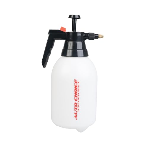 Xtremeauto 2L Heavy-Duty Pump Sprayer with Viton Seals Chemical-Resistant Pressure Spray Bottle for Cleaning Detailing and Gardening Adjustable Nozzle Pressure Release Valve & Lockable Trigger