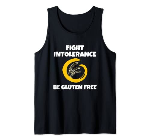 Celiac Awareness - Fight Intolerance Be Gluten Free Camiseta sin Mangas