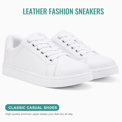 Vepose Women's Walking Casual Sneakers, Dressy Arch Support Comfortable Low Top Tennis Lace up 8003 Shoes3