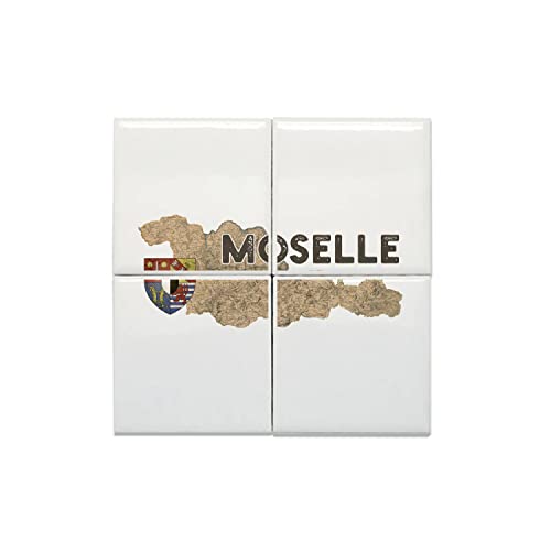 Carreaux céramique Moselle 57 pour remplacer un mur vide par une carte de Metz