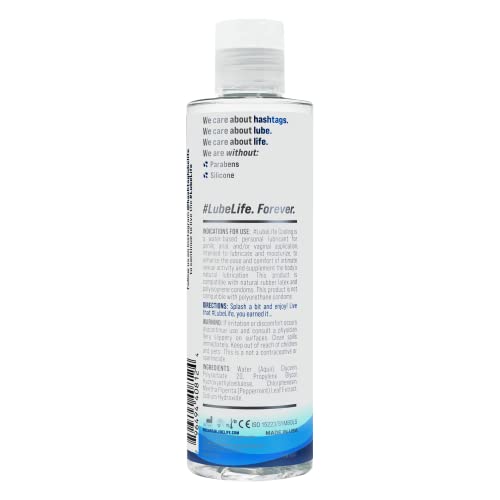 Lube Life 40812-1 Water-Based Cooling Personal Lubricant, Cool Tingling Sensation Lube thumb #1