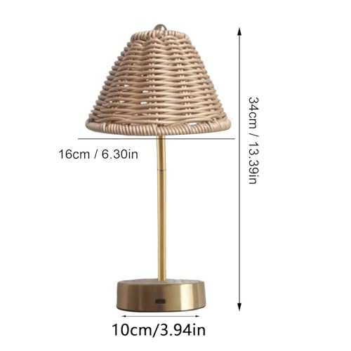 Lampe de table sans fil portable pour lecture et chambre - 6