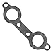 Caltric Exhaust Manifold Gasket Compatible with Polaris Rzr S 800 Efi 2009-2014