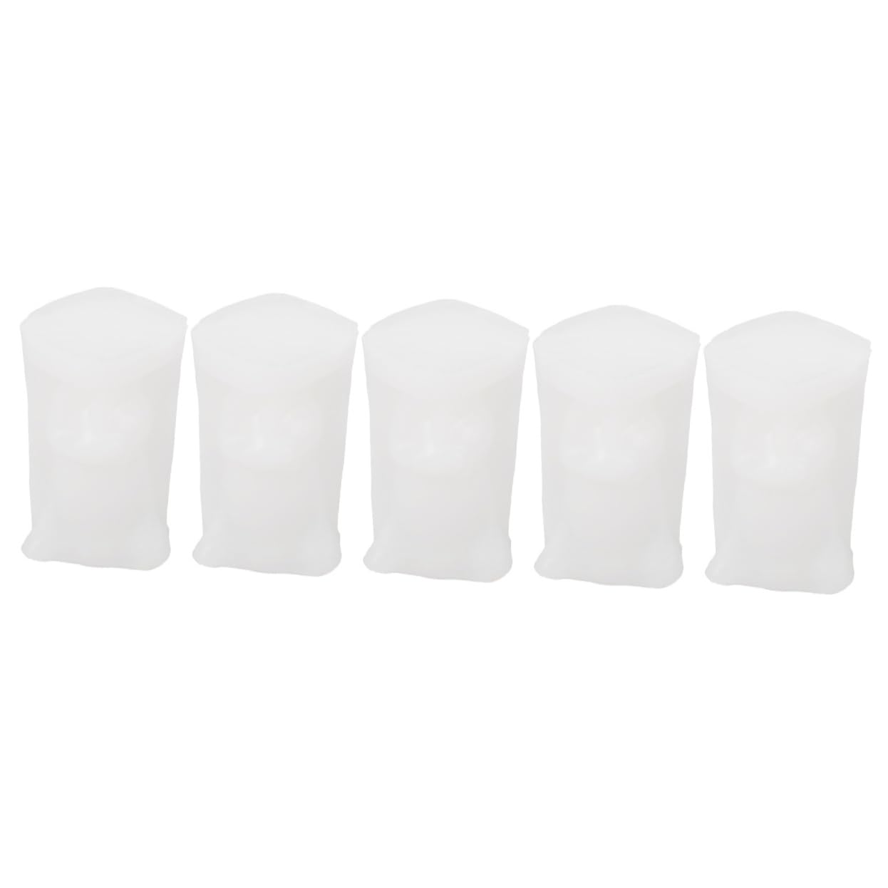 ARTIBETTER 5 Piezas Molde Para Vela Perfumada Perfumado Lavanda Ángel Moldes Bricolaje De Silicona Molde Humano Molde De Silicona Hecho a Mano Gel De Sílice