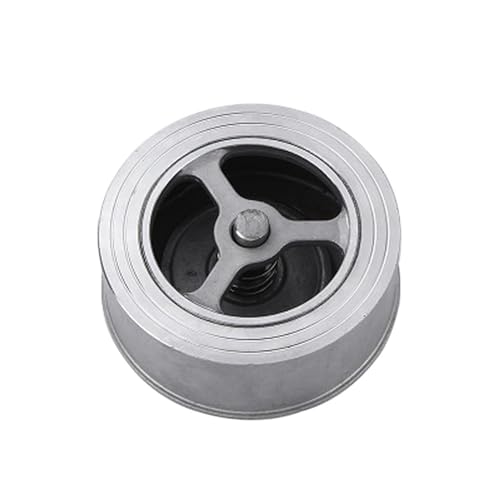 Válvula de retención de acero inoxidable 304 DN40 tipo oblea con acabado industrial H71W-16P 3