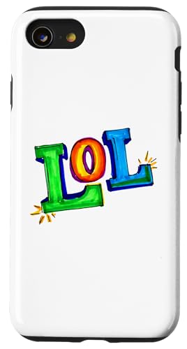 LOL �I�[���h�X�N�[���y�C���g�u���V�X�^�C�� �X�}�z�P�[�X iPhone SE (2020) / 7 / 8 �p