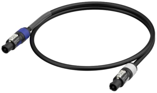 Câble de raccordement Neutrik 1036402 alimentation noir 5 m pour équipement fiable
