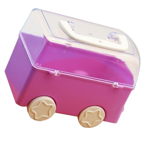 GLEAVI Stylish Simulation Storage Car Toy Box Storage Organizer for Boys and Girls Plastic Toys Organizer Bin Easy to Carry