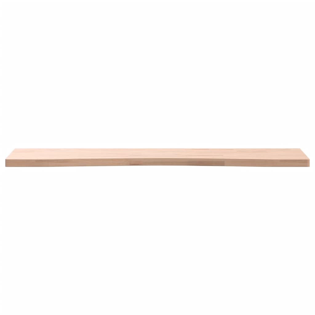Akcesoria do mebli do biura domowego, części i akcesoria biurka, blat biurka 100 x (45-50) x 2,5 cm, lite drewno bukowe