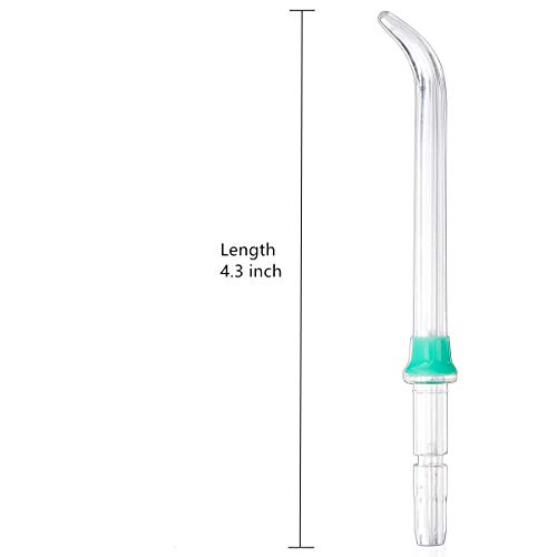 Flosser Replacement Tips For Waterpik Water Flosser, High-Pressure Jet Tips, Flosser Refill Replacement Heads, Compatible With Waterpik Oral Irrigator And Dental Flossers, Orthodontic Tips 4 Packs #TOP2