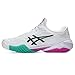 ASICS Men's Court FlyteFoam 3 Tennis Shoes, 10.5, White/Digital Sakura