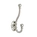 Brainerd Satin Nickel Ball-End Coat and Hat Hook