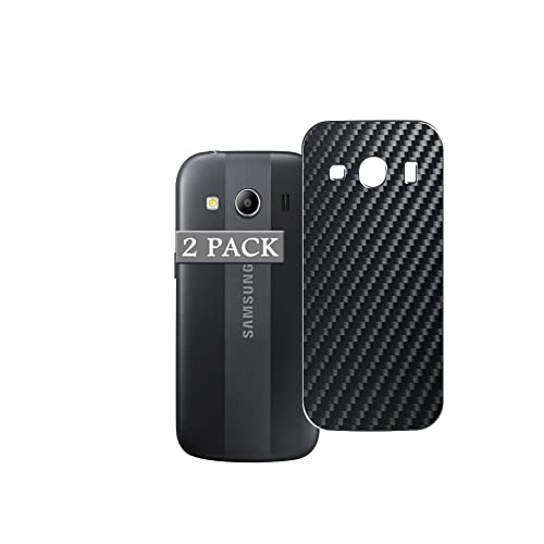 Vaxson 2 Pièces Film Protecteur d'écran Arrière Noire, compatible avec Samsung Galaxy Ace Style LTE G357/Ace 4 G357FZ/Ace Styl [pas en Verre Trempé] Neuf Back Screen Protector Skin Peau