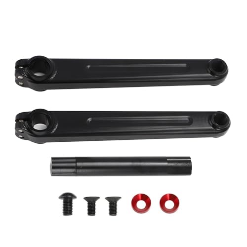 Kit de bras de manivelle BMX 3 pièces 175 mm avec plaques de pédales