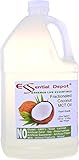 Coconut Oil - Fractionated - MCT Oil - 1 Gallon - 128 oz - Food Grade - safety sealed HDPE container with resealable cap