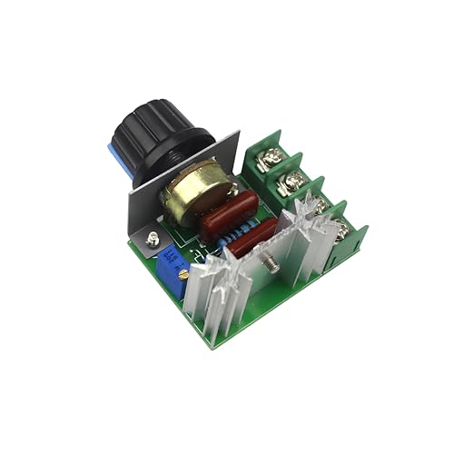 Image of Shockley E-DIMMER AC 50-220V 2000W SCR Triac Electric Voltage Regulator Temperature /Motor Speed Controller Light Dimmer (2000W SCR Triac - 2 Piece)