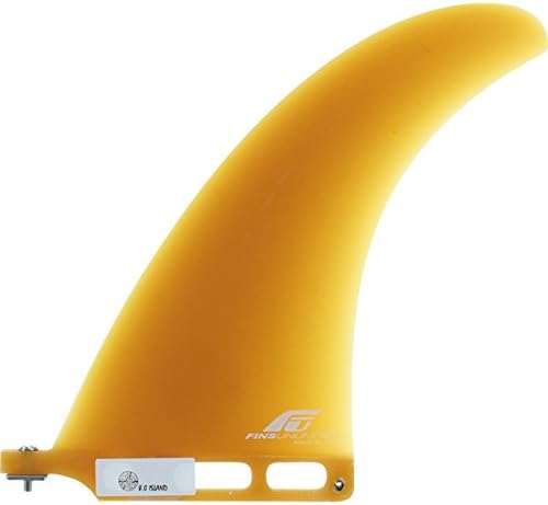 Fins Unlimited Joel Tudor Island 8" Grey Longboard Single Fin Set