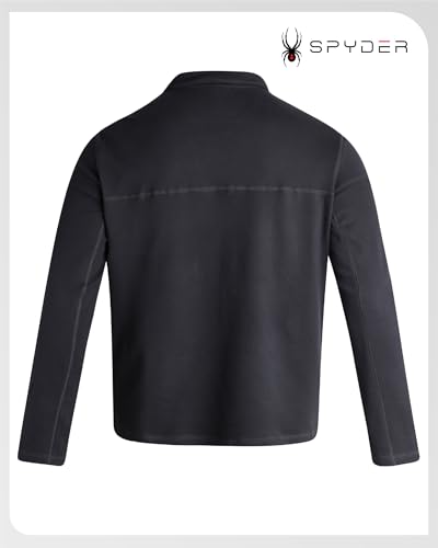 Spyder Mens Fleece Jacket - Active Polar Fleece Suede Mens Lightweight Jackets for Workout - Athletic Zip Up Jacket for Men2