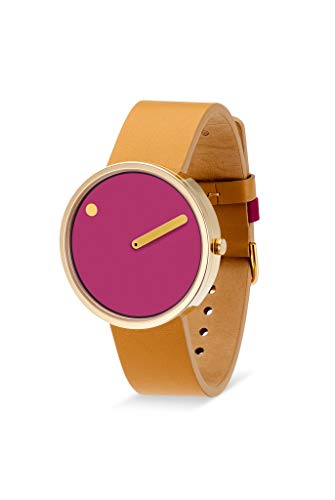 Rosendahl Watch - PICTO Leather - Pink/Tan