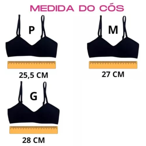 Conjunto com 2 Unidade de Calcinha e Sutiã Menina Moça De Cotton Algodão Teen Juvenil Conforto - EL