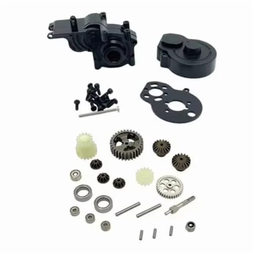 Kit engrenages boîtier transmission Losi Micro-b 1/24 Silver RC