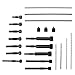 jyibinee 22Pcs/Set Glow Plug Removal Set High Hardness Wear-Resistant Labor Saving Carbon Steel Glow Plug Extraction Tool for Car Glow